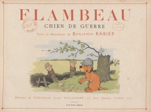 Benjamin Rabier – Flambeau, chien de guerre (191?)